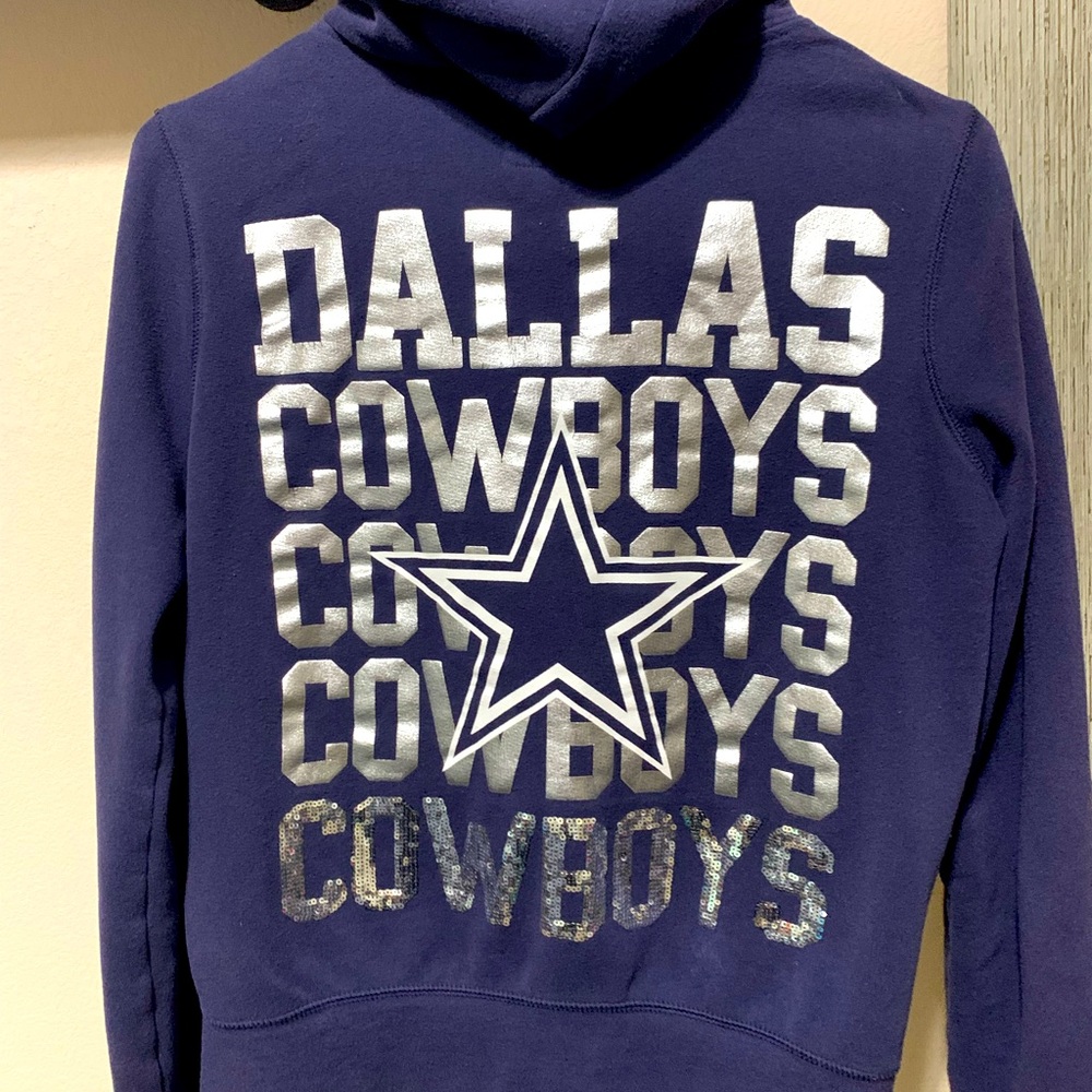 PINK VS Sequined Dallas Cowboys Jogger Set Medium